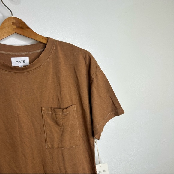 NWT MATE The Label Organic Cotton Tencel T - Shirt Dress Size XS Oversized - Picture 10 of 13